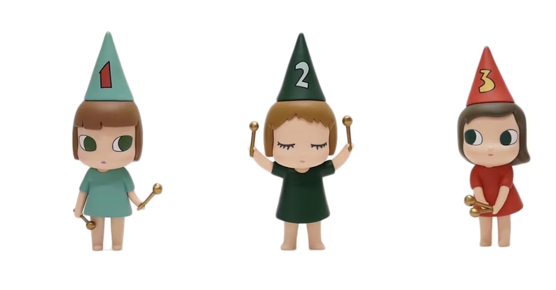 Yoshitomo Nara Drumming Girl 123 Figure Doll Set - 5