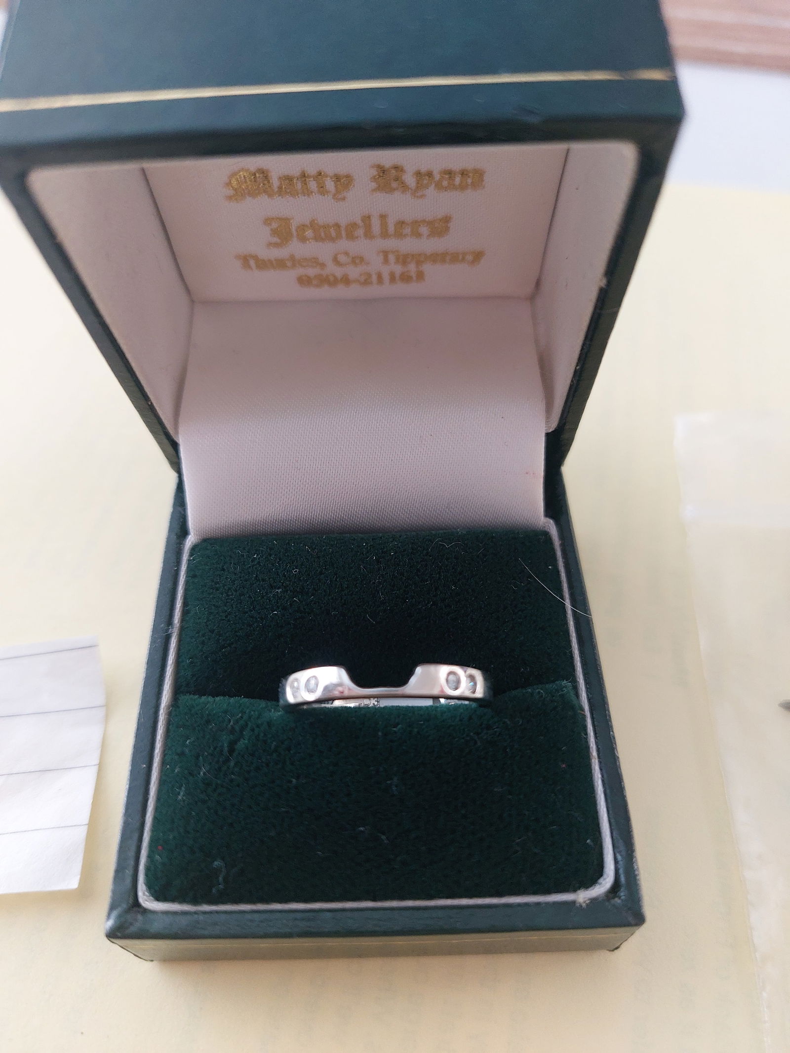 Wedding Band Code 346/17 Ex Display - 3