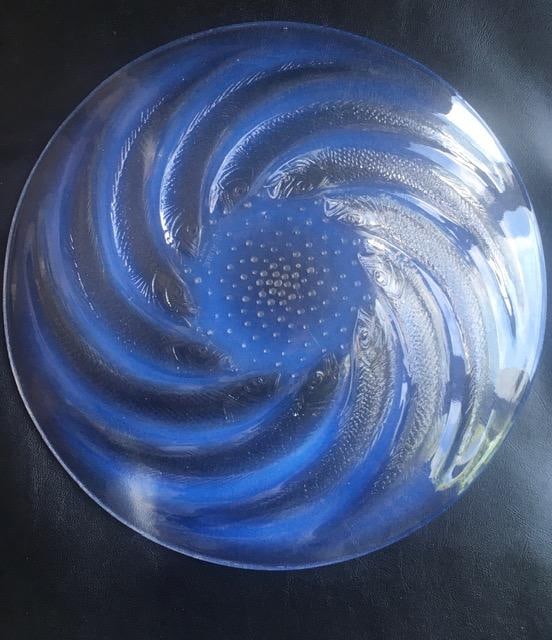 R. Lalique Circa I930s ‘Poissons Art Deco Opalescent, Model 3263, Signed, Coupe, Objet D'Art - 3