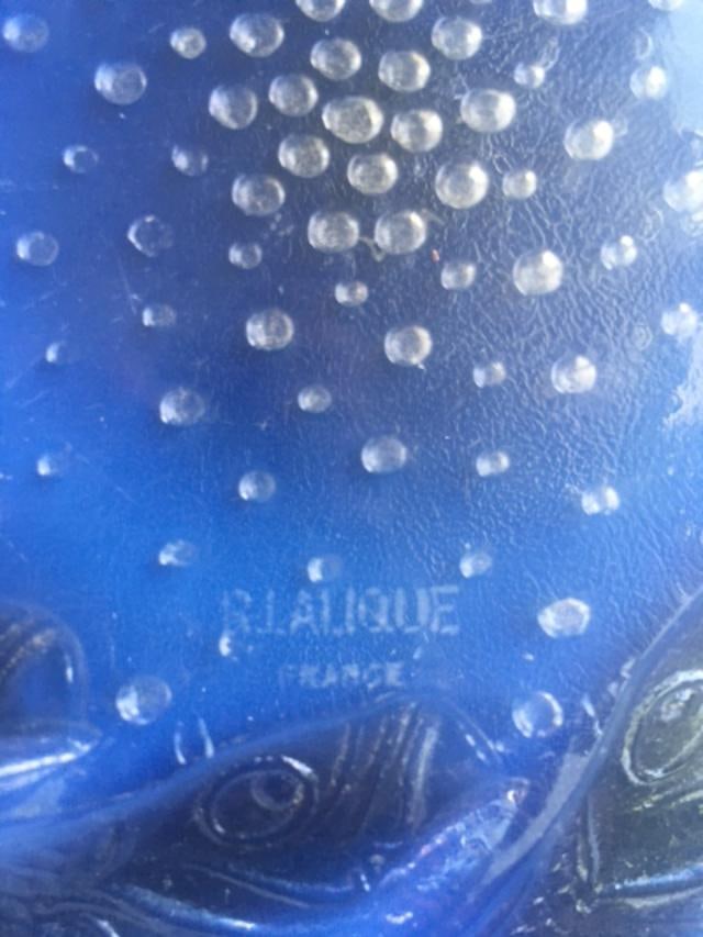 R. Lalique Circa I930s ‘Poissons Art Deco Opalescent, Model 3263, Signed, Coupe, Objet D'Art - 4