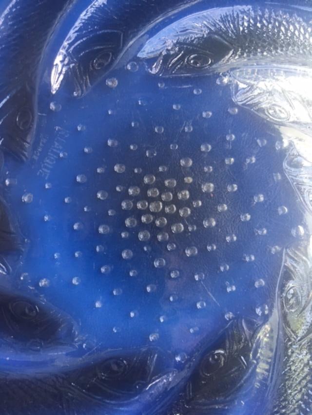 R. Lalique Circa I930s ‘Poissons Art Deco Opalescent, Model 3263, Signed, Coupe, Objet D'Art - 6