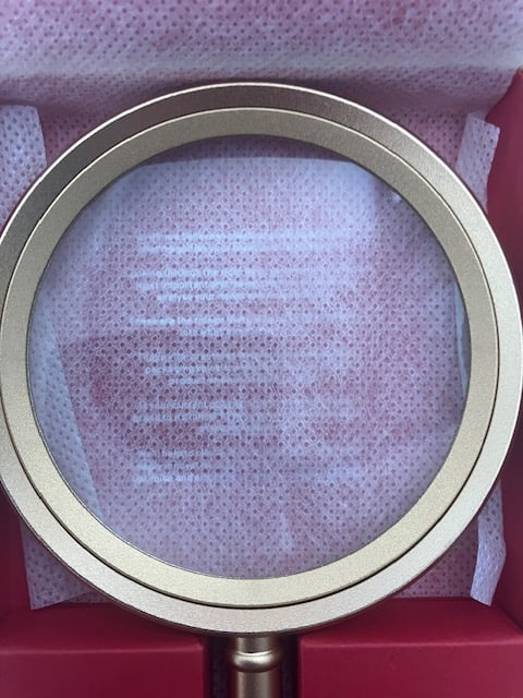 Magnifying Hand Held Glass - 2