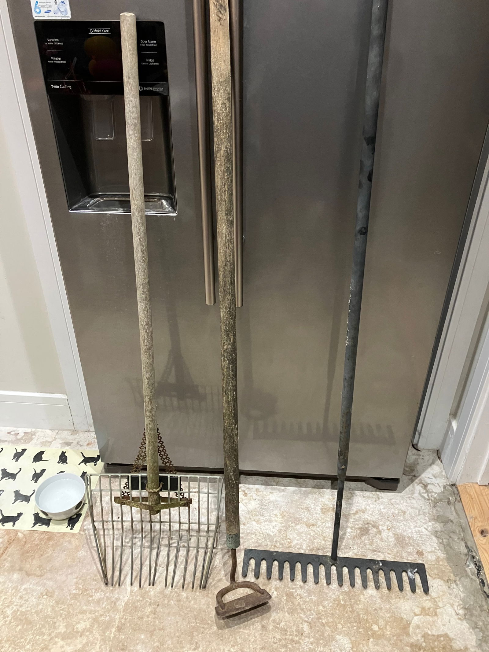 3 Agricultural Tools 2 Vintage - 3