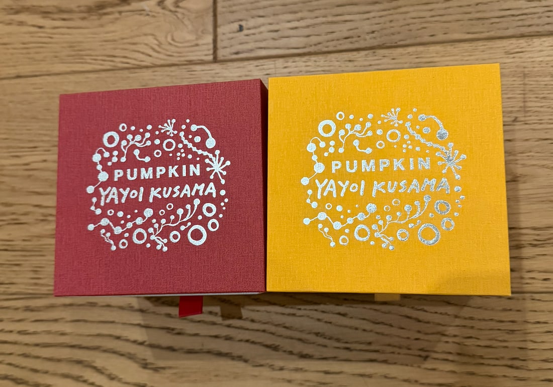 Yayoi Kusama Yayoi Kusama Set of Two Pumpkins: Yellow and Black / Red and White: 2015 - 3