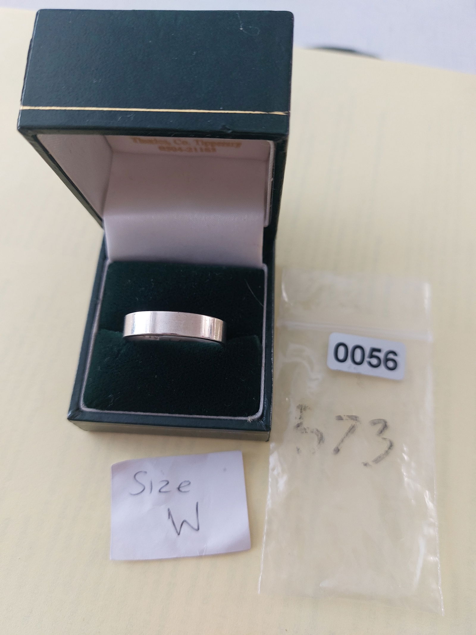 Wedding Band Code 573/56. Ex Display - 2
