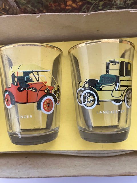 Vintage Shot Glasses x 6 - 2