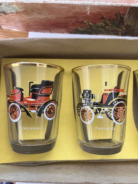 Vintage Shot Glasses x 6 - 3