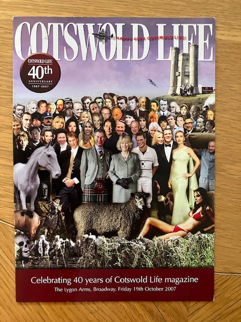 Cotswold Life 40th Anniversary Collectable/ 1967-2007/Boxed Paperweight - 2