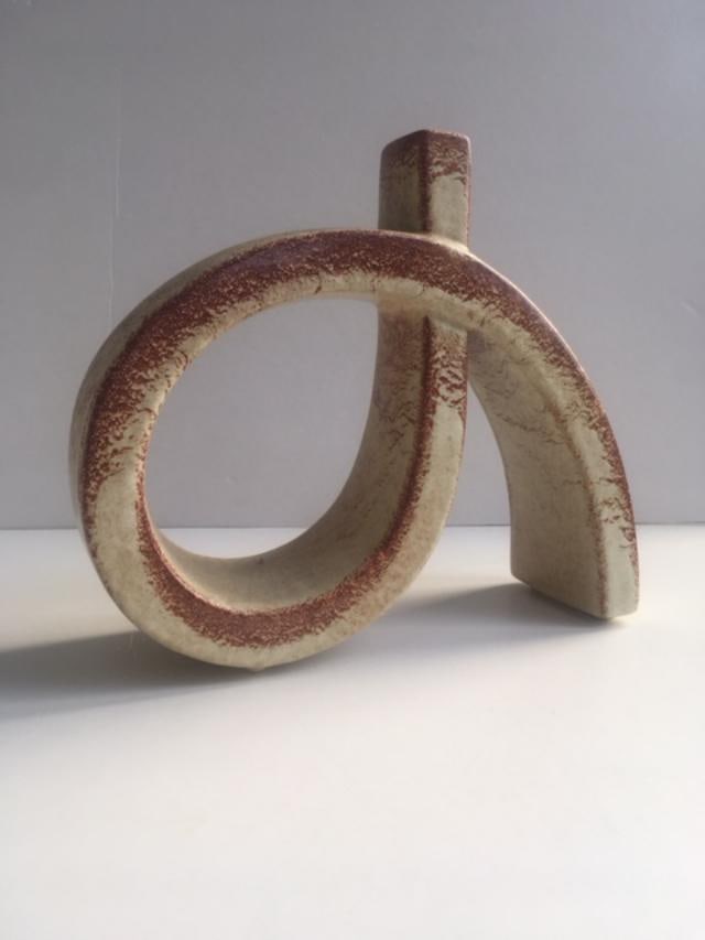 Circa 1970, Roberto Rigon For Bertoncello Ceramiche D'Arte, Vincenza, Italy, Screziato Tabacco Gl... (1 of 8)