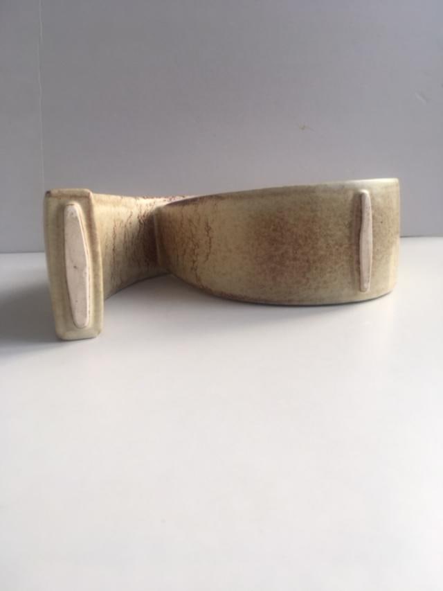 Circa 1970, Roberto Rigon For Bertoncello Ceramiche D'Arte, Vincenza, Italy, Screziato Tabacco Gl... - 5