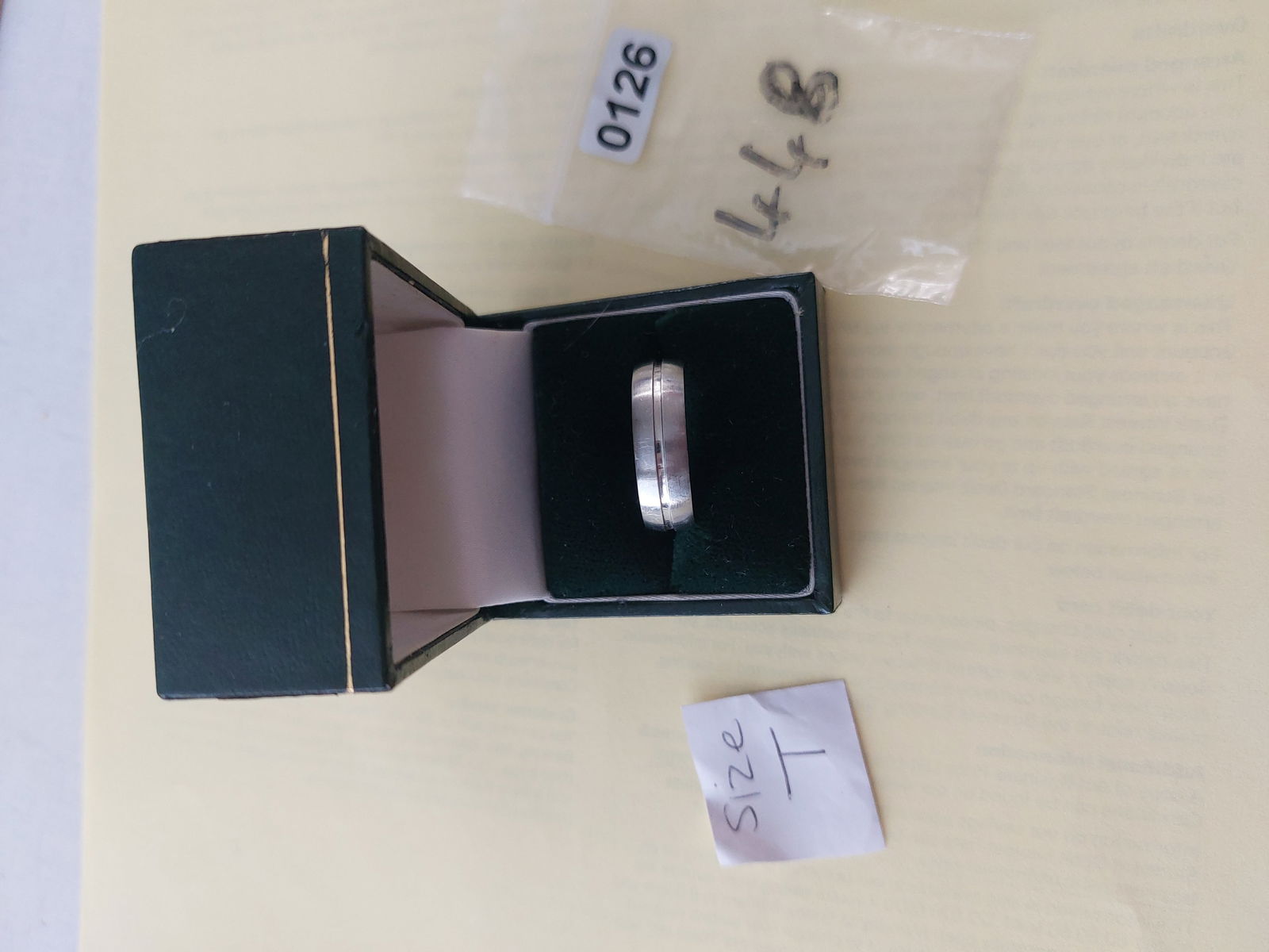 Wedding Band Code 448/126 Ex Display - 2