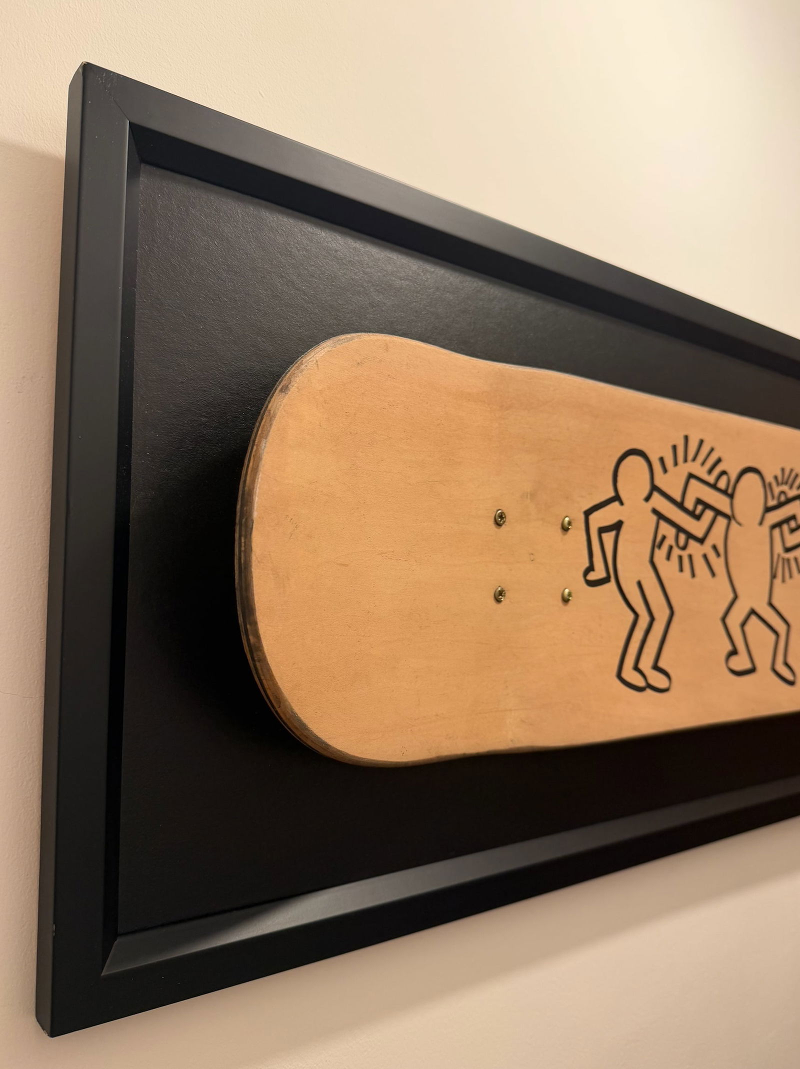 Keith Haring (1958–1990), “Untitled.” Three Figures, 1985. Black Marker On Skatebo - 3