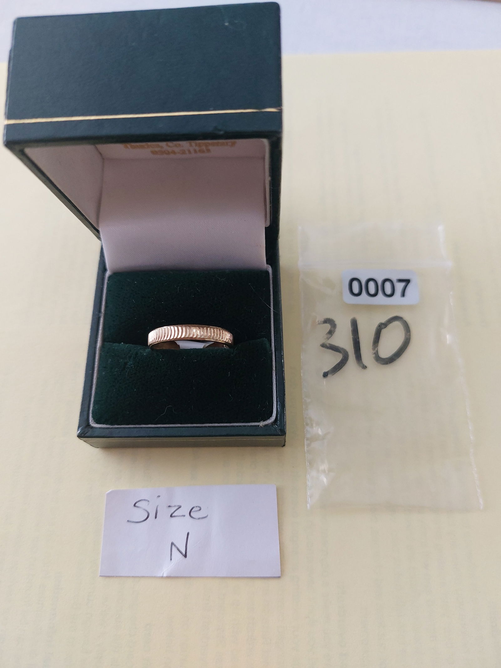 Wedding Band Code 310 Ex Display - 2