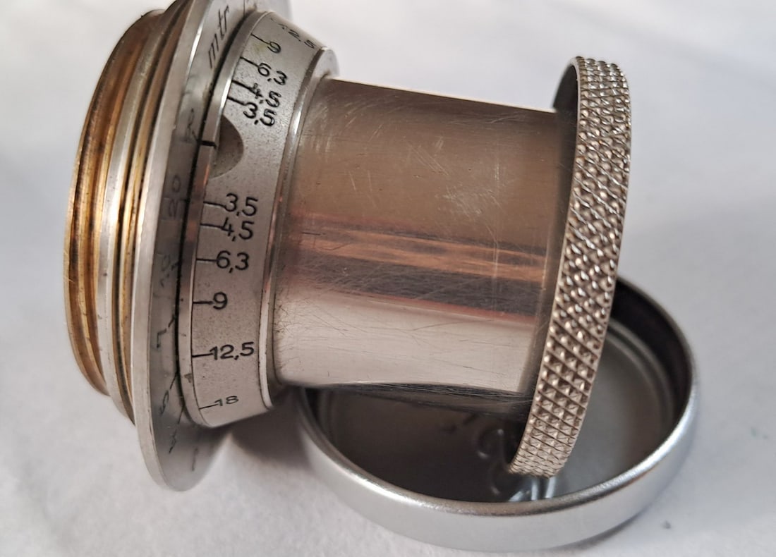 Leica III (Model F) Rangefinder Camera With Leitz Elmar 50mm f/3.5 – 1938 - 11