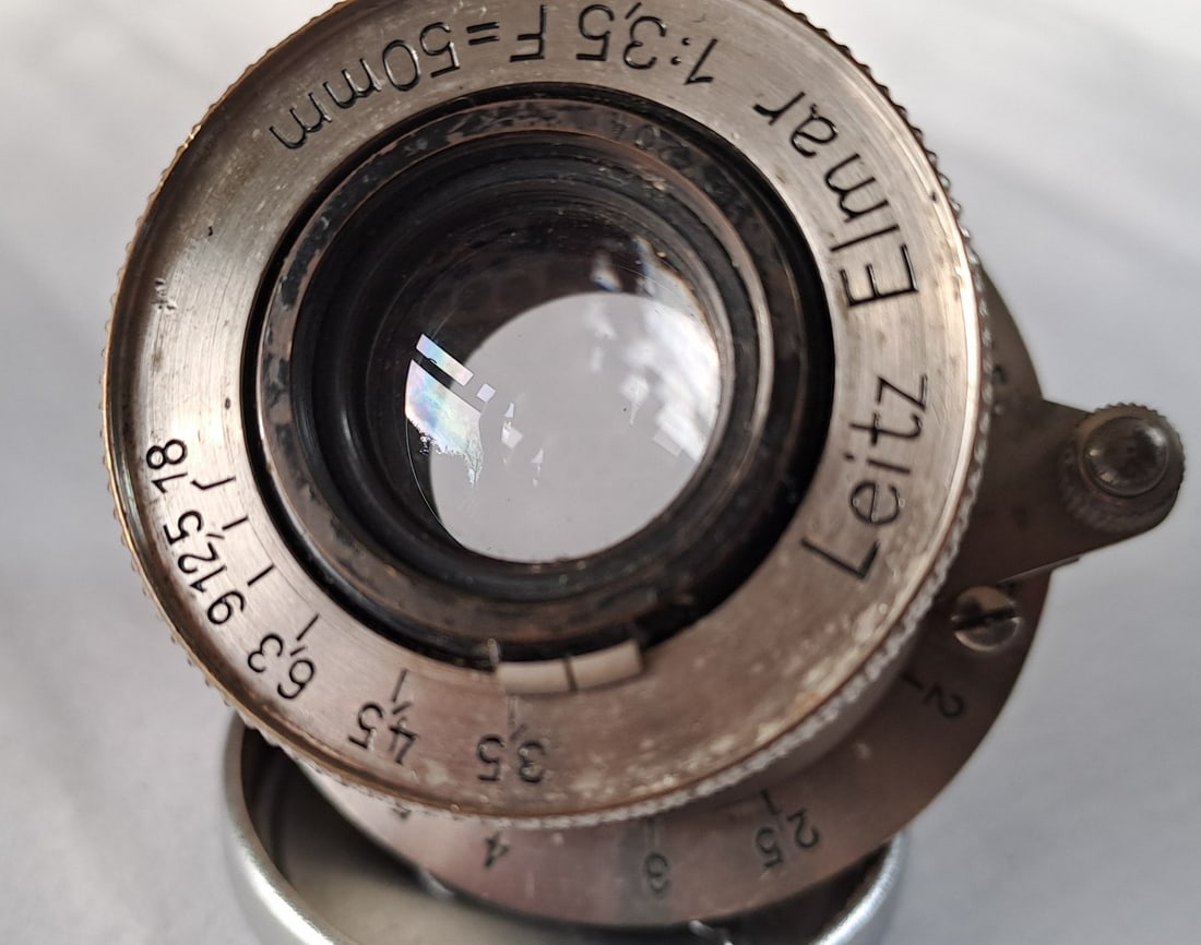Leica III (Model F) Rangefinder Camera With Leitz Elmar 50mm f/3.5 – 1938 - 9