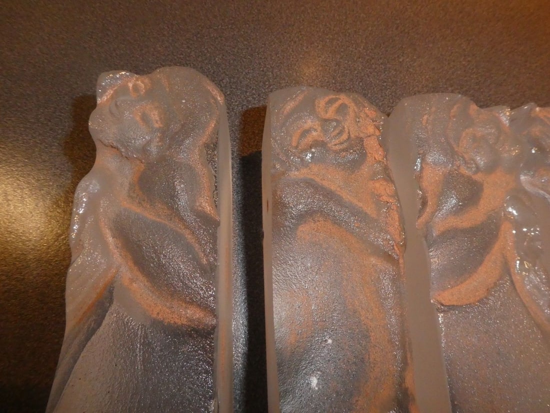 Circa 1970s Scandi ‘Nymph’ 6 Glass Blocks of Nattmara In 6 Forms - 2