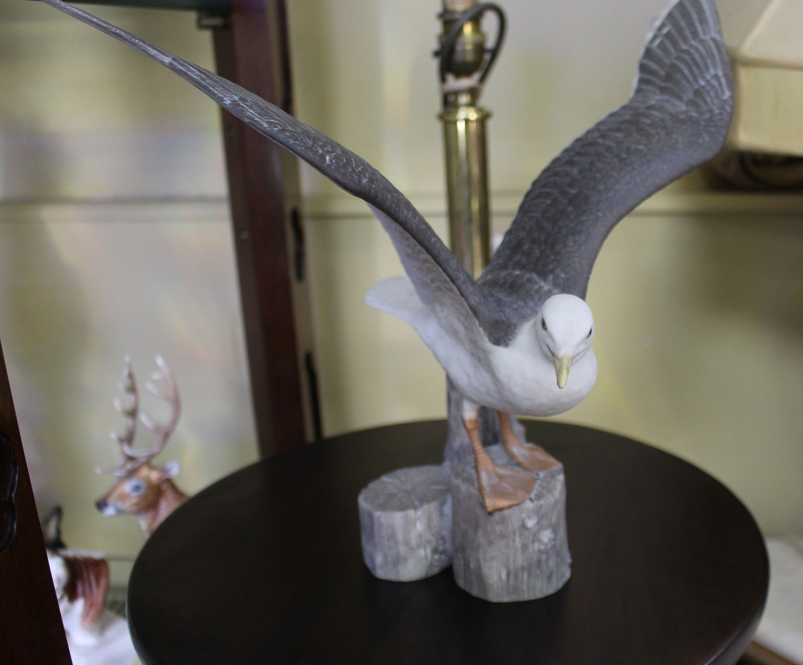 Franklin Porcelain The Great Black-Backed Gull: Title:Franklin Porcelain The Great Black-Backed Gull Description: Franklin Porcelain The Great Black-Backed Gull 1984 The Franklin Porcelain Studios The Great Black-Backed Gull Measures: 31 x 16 x