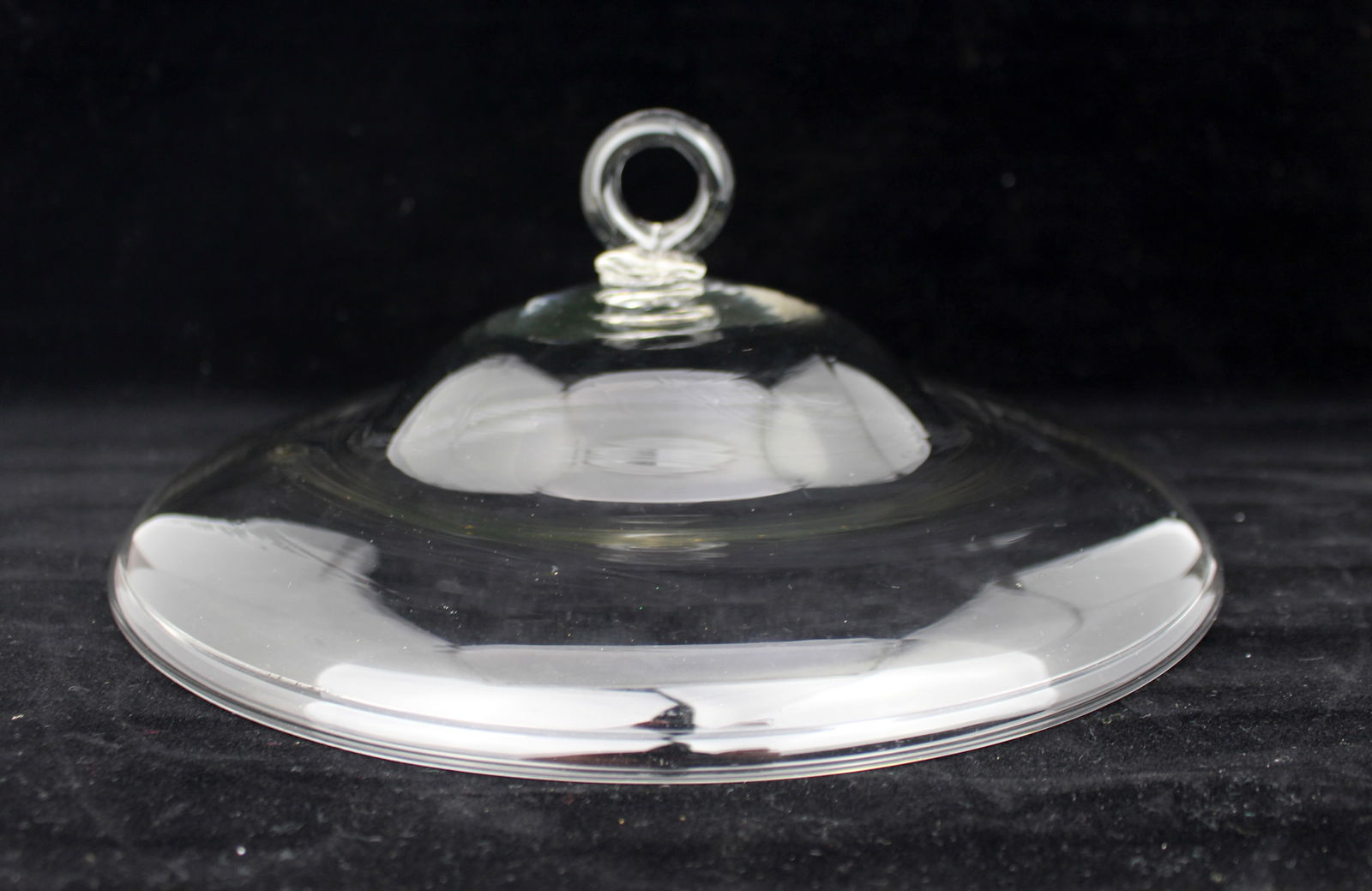Antique Hand-Blown Glass Smoke Bell c.1890 (1 of 5)