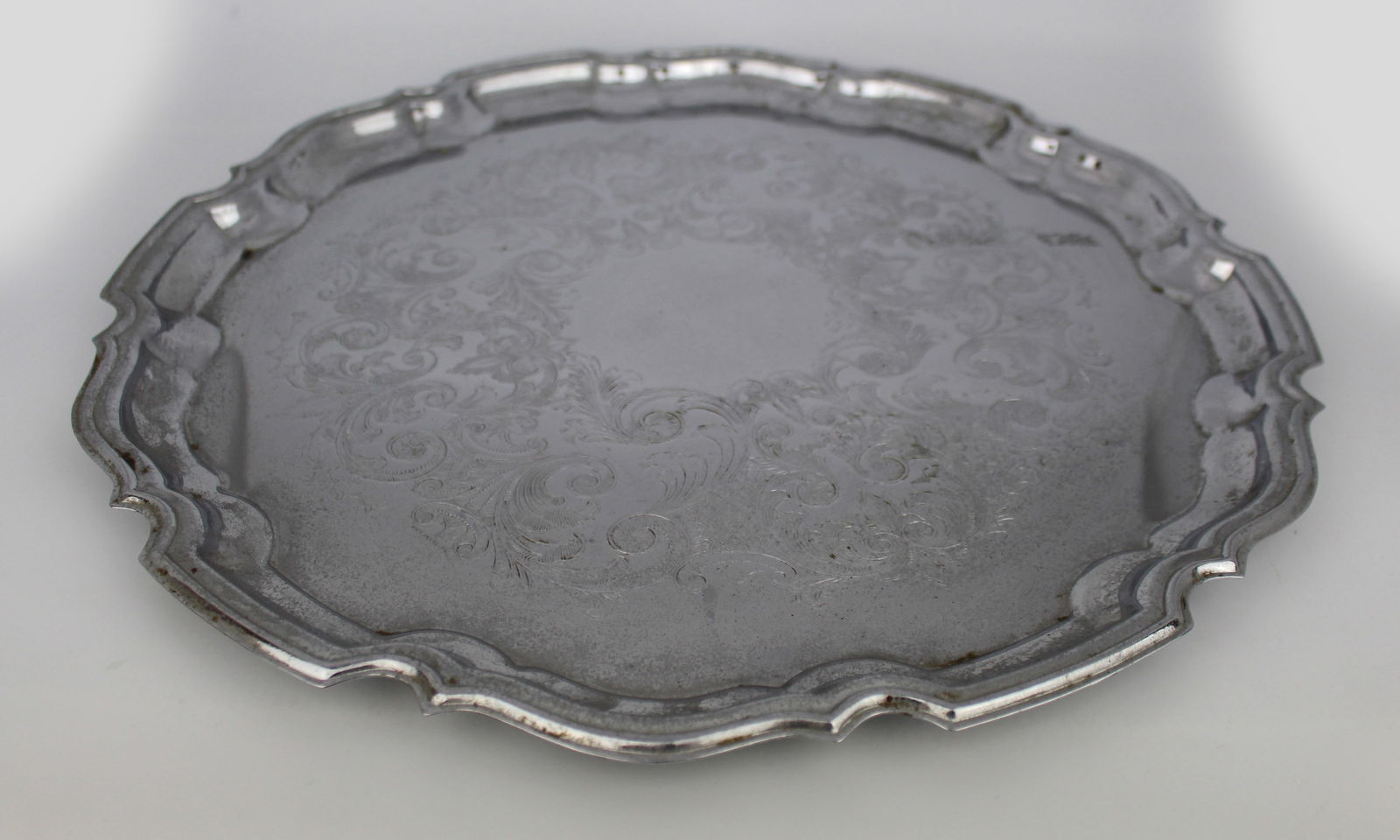 Large Vintage Silver Plated Tray - 3