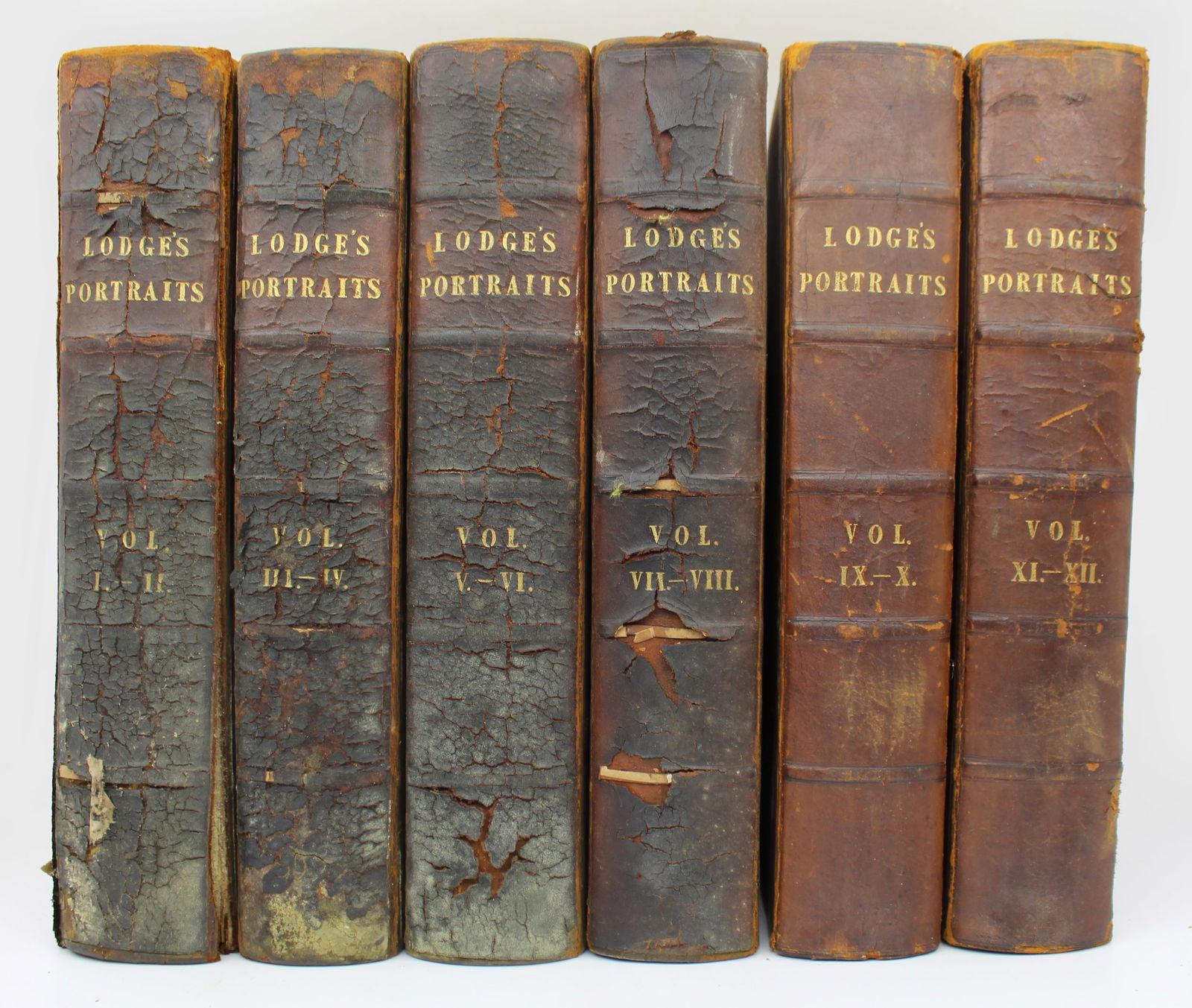 Lodge’s Portraits of Illustrious Personages of Great Britain – 6 Volumes (1835): Title:Lodge’s Portraits of Illustrious Personages of Great Britain – 6 Volumes (1835) Description: Lodge’s Portraits of Illustrious Personages of Great Britain – 6 Volumes