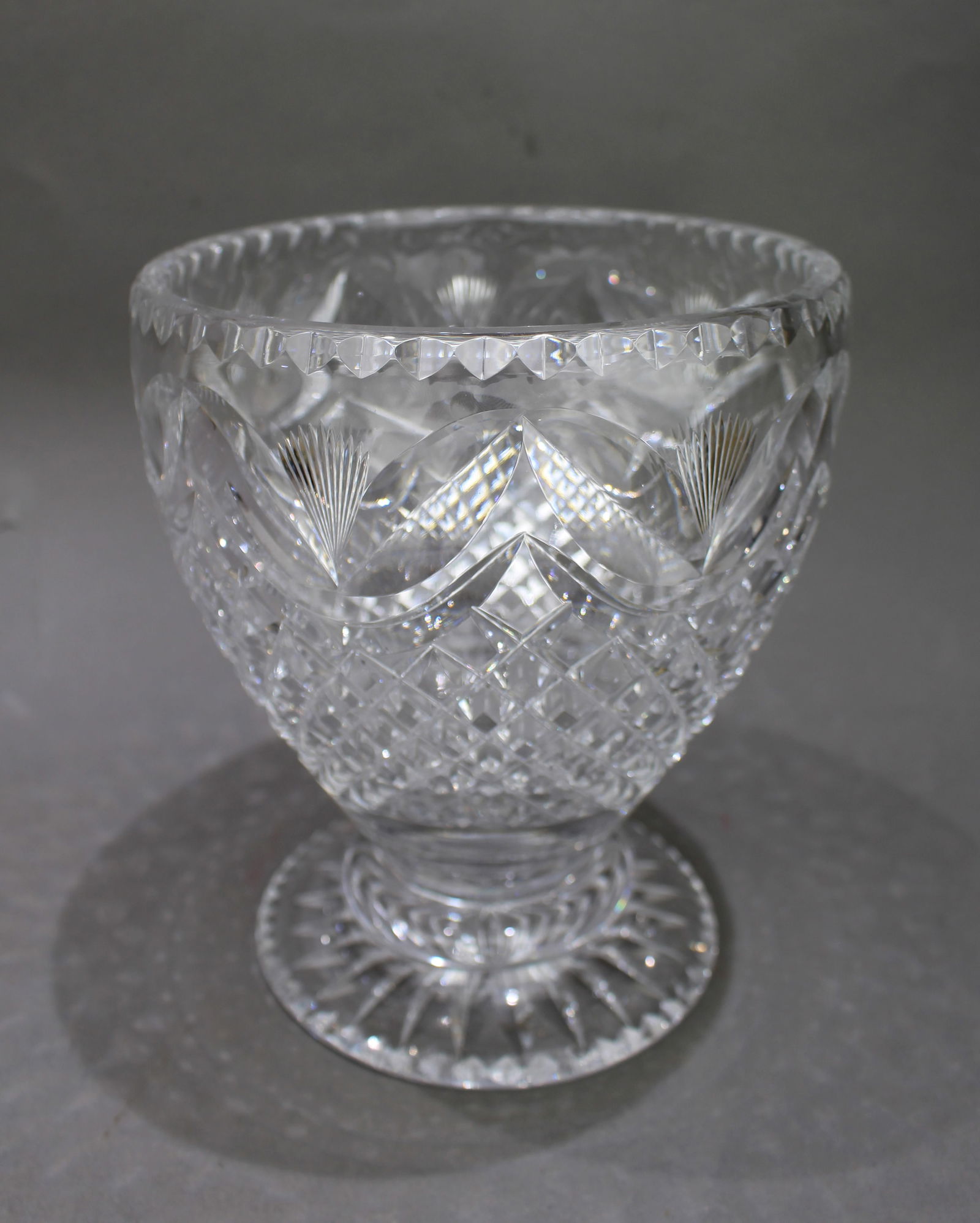 Vintage Crystal Vase - 2