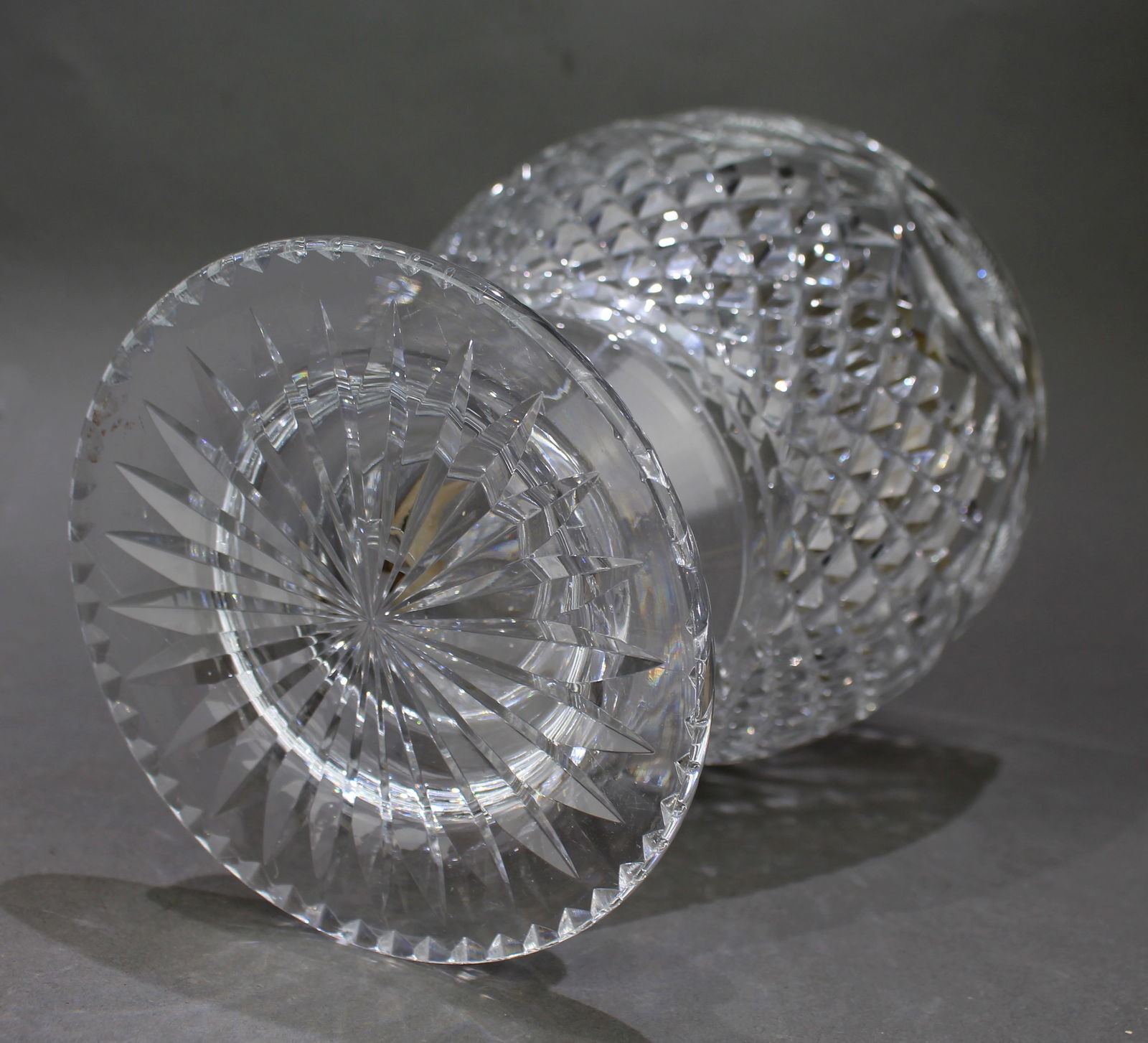 Vintage Crystal Vase - 3