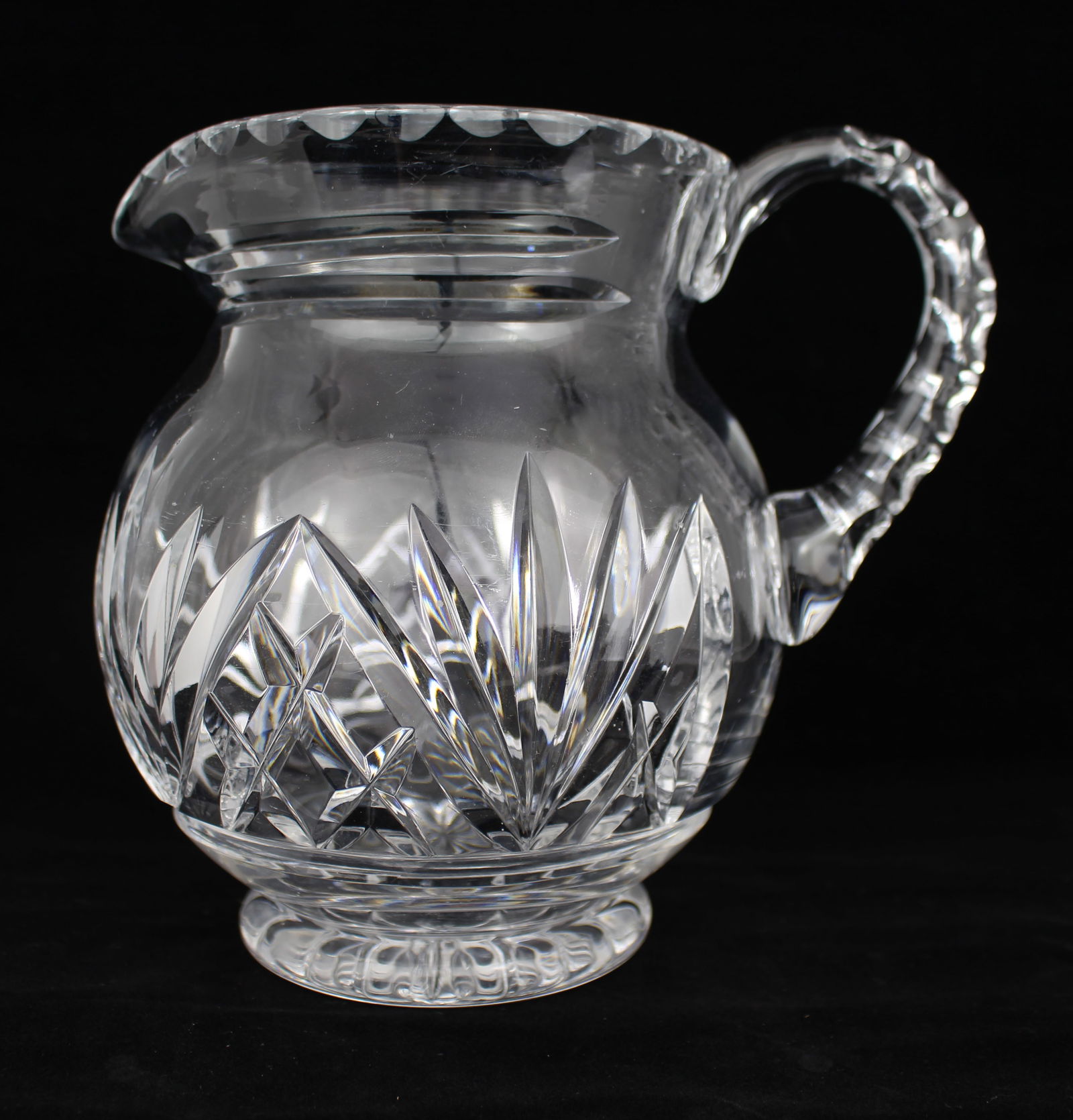 Vintage Mid 10th c. Cut Glss Crystal Jug (1 of 5)