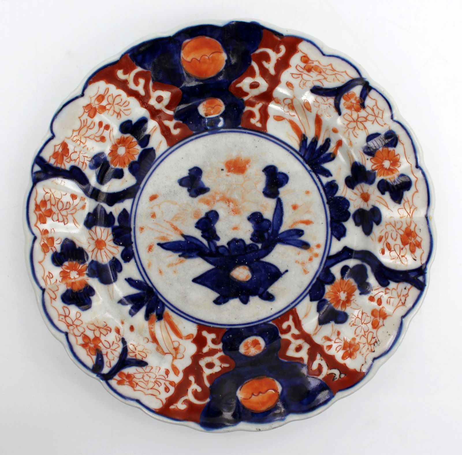 Antique Japanese Imari Porcelain Dish – 19th Century (1 of 3)