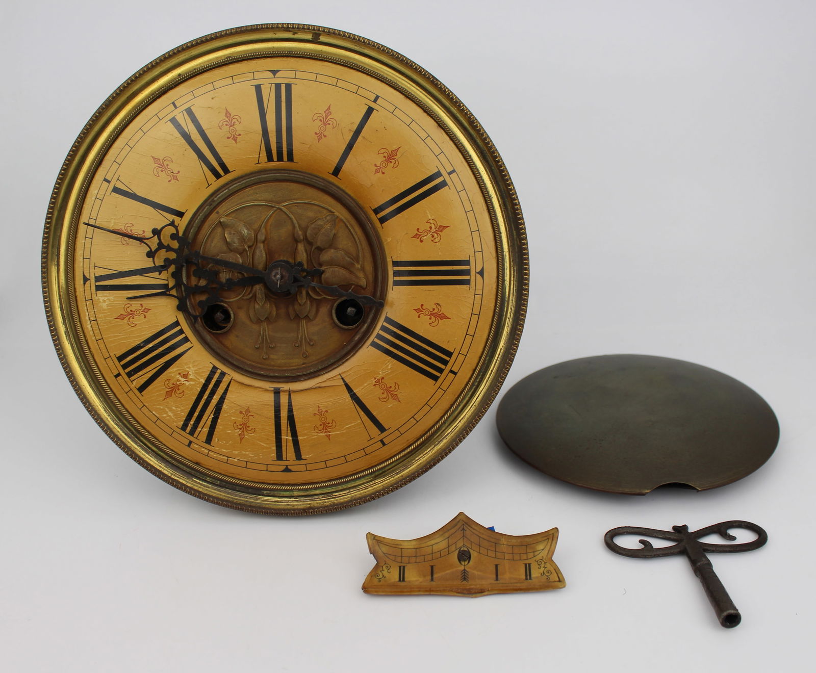 Antique German Clock Movement DRGM Regulator (1 of 5)