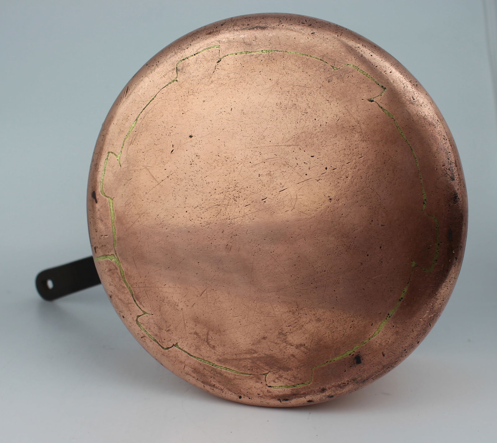 Antique Copper Saucepan - 6