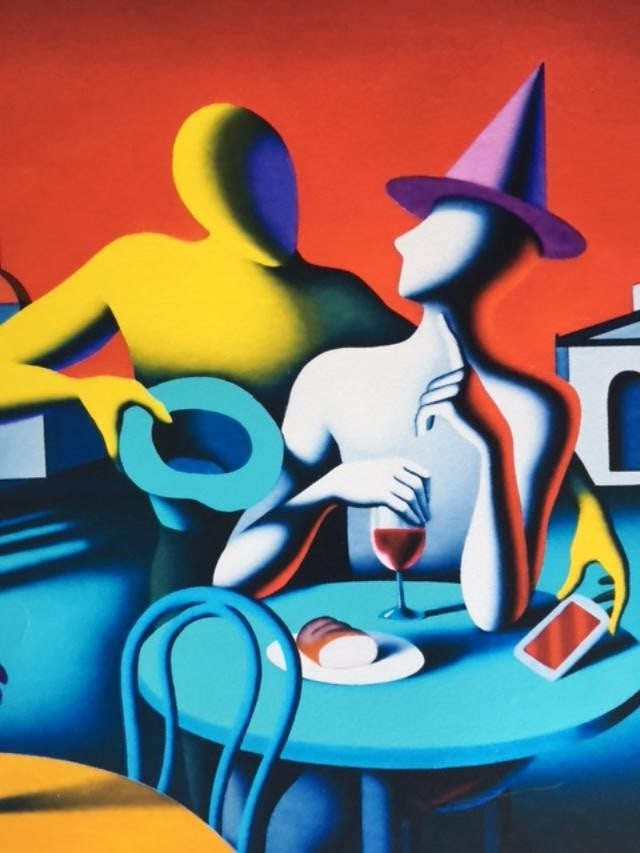 Mark Kostabi (1960-) Screen Print On Wove, Signed, Editioned, Numbered, Unframed, 2019 - 2