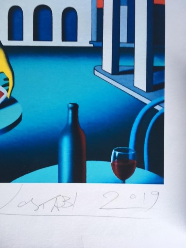 Mark Kostabi (1960-) Screen Print On Wove, Signed, Editioned, Numbered, Unframed, 2019 - 3