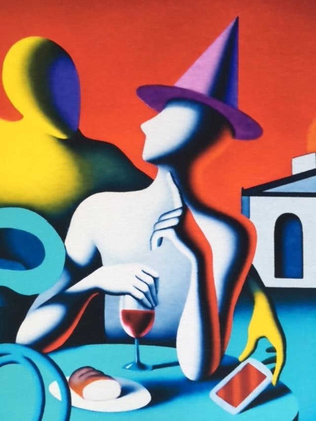 Mark Kostabi (1960-) Screen Print On Wove, Signed, Editioned, Numbered, Unframed, 2019 - 5