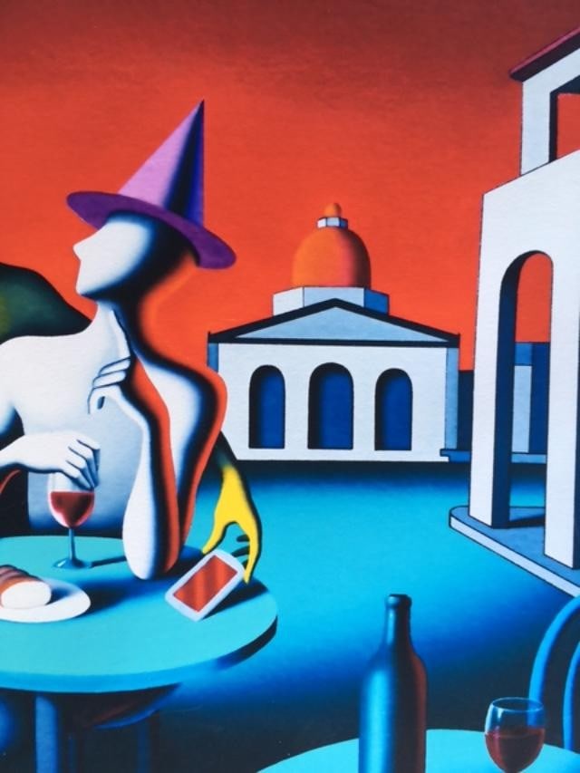 Mark Kostabi (1960-) Screen Print On Wove, Signed, Editioned, Numbered, Unframed, 2019 - 6