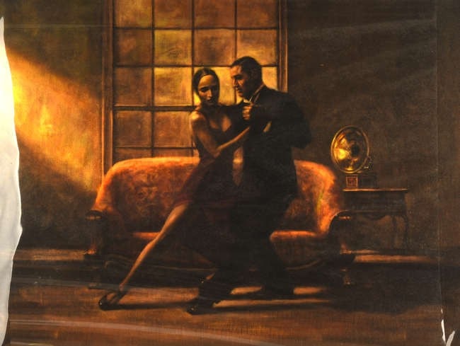 Hamish Blakely (b 1968) ''The Tune That Always Plays' Renaissance Style, Giclee Print, Signed, 20...: Title: Hamish Blakely (b 1968) ''The Tune That Always Plays' Renaissance Style, Giclee Print, Signed, 2005 Description: Hamish Blakely (b 1968) 'The Tune That Always Plays' renaissance style,