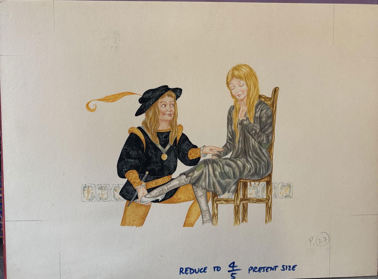 Original Artwork For Cinderella Book 1970's Andrew Skilleter Free Post In UK: Title: Original Artwork For Cinderella Book 1970's Andrew Skilleter Free Post In UK Description: This is the original, hand painted artwork for this vintage classic printed in the 1970's. 