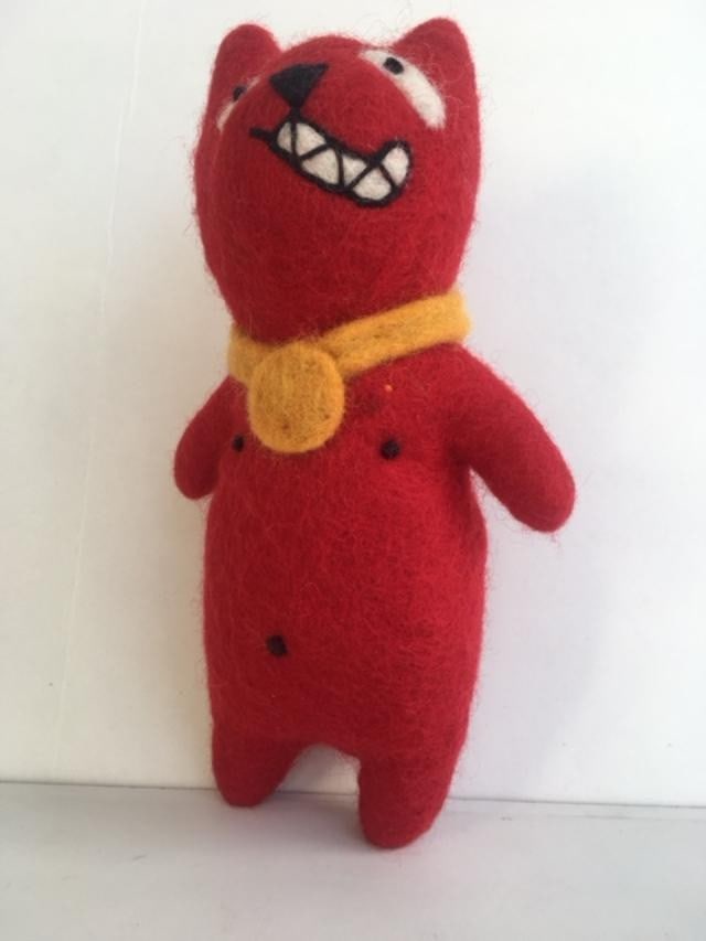 Grayson Perry RA (b ) Red Alan Measles Stuffed Toy Collectible Grayson Perry RA Royal Academy, 20... - 2