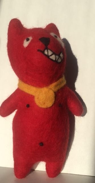 Grayson Perry RA (b ) Red Alan Measles Stuffed Toy Collectible Grayson Perry RA Royal Academy, 20... - 6