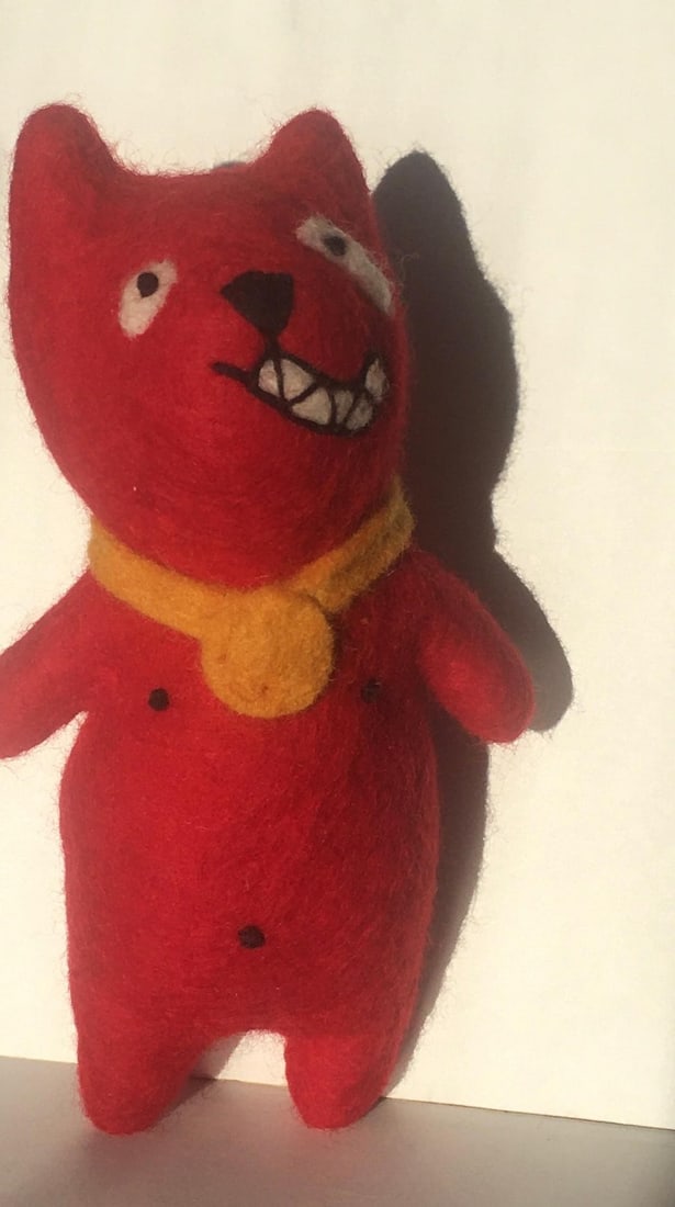 Grayson Perry RA (b ) Red Alan Measles Stuffed Toy Collectible Grayson Perry RA Royal Academy, 20... - 7