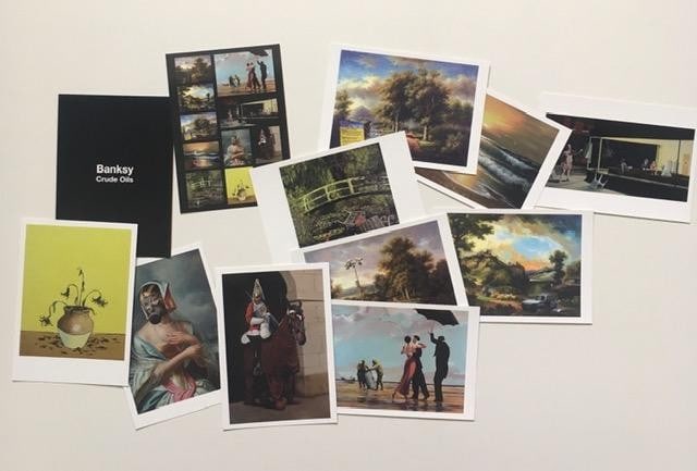Banksy (b.1974) ‘Crude Oils Postcards’ Based On The Infamous Westbourne Grove Exhibition - 2