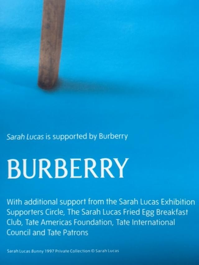 Sarah Lucas (b 1962) Offset Lithograph of (Bunny, 1997) At Happy Gas Exhibition, Discontinued, 20... - 3