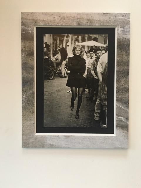 Kate Moss, Peter Lindbergh (b 1944-2019) Rome, 1995, Framed B and W, Photo: Title: Kate Moss, Peter Lindbergh (b 1944-2019) Rome, 1995, Framed B and W, Photo Description: PETER LINDBERGH (b 1944-2019), KATE MOSS, ROME, 1995, FRAMED B and W, PHOTO Peter Lindbergh, Kate