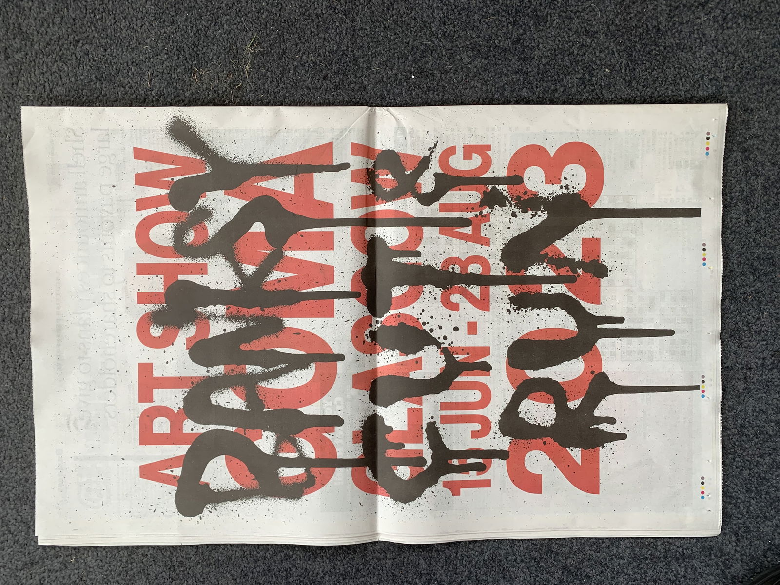 Banksy Limited Edition Glasgow Newspaper Free Post Worldwide - 3