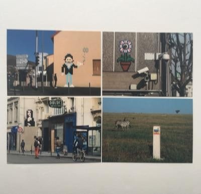 Invader (France b. 1969-) "Hello My Game Is" 2017 Invasion Musee En Herbe In Paris, 15 Invader Ca... - 11