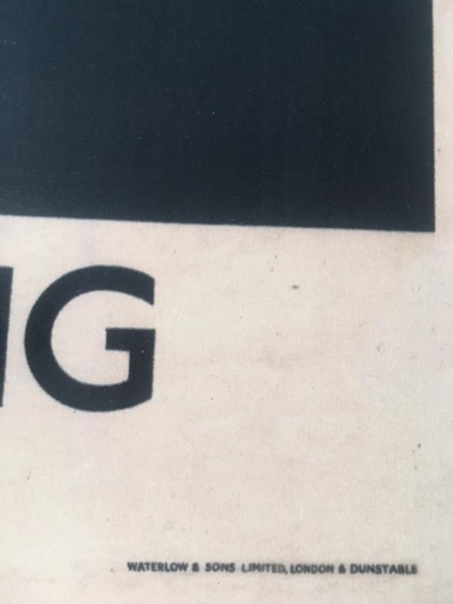 Man Ray (b 1890 1976) ‘Keeps London Going’ Rayograph, Transport For London, Lithograph,  - 5