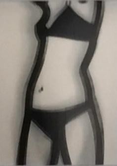 Julian Opie(1958)3D Lenticular Moving Image, In Sepia, Walking, Dancing, Undressing, Smoking, Fra... - 7