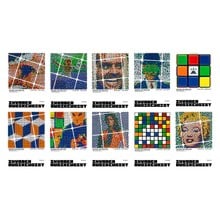 Invader (b. 1969-) Rubikcubist Poster 7 Self-Portrait With Cube – A Mima Exhibition Poster, 20 - 5