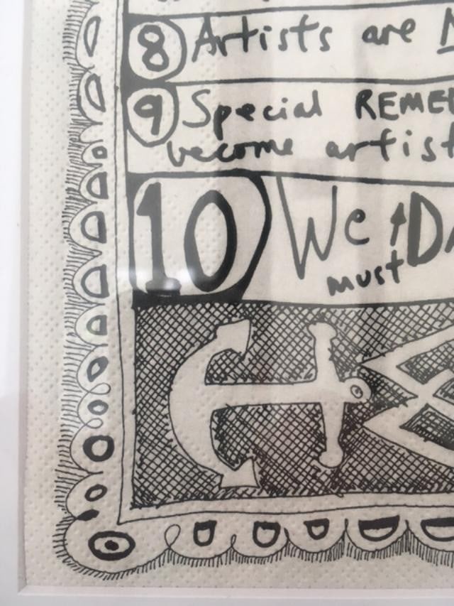 Grayson Perry CBE RA Hon Friba (b1960), By and After, ‘Red Alan Manifesto’, Print On Nap - 3