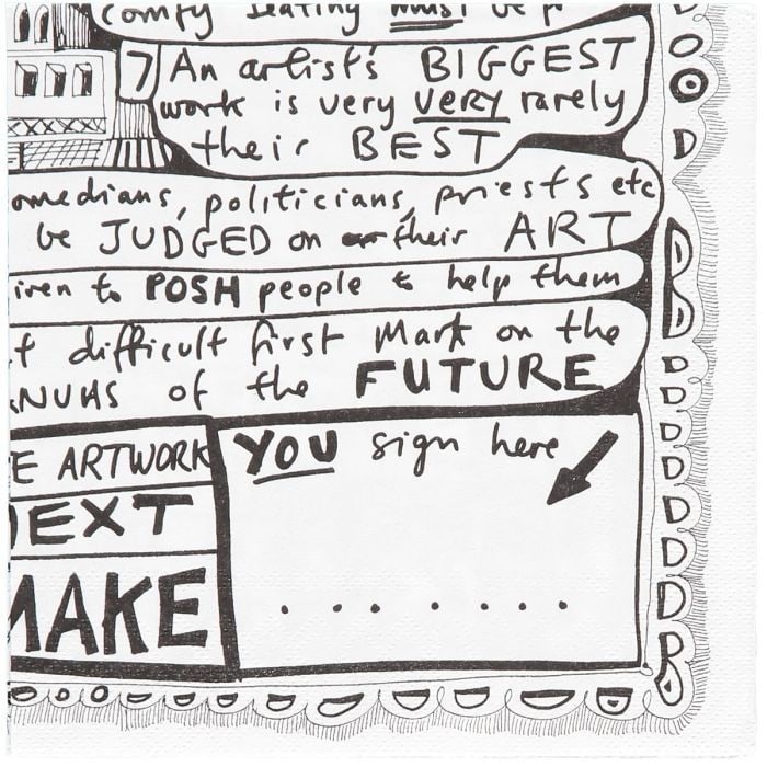 Sir Grayson Perry RA Red Alan Manifesto, Open Edition Framed Free Post Worldwide - 2