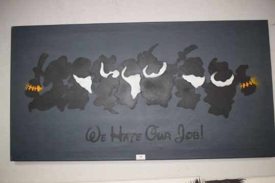 EXTC (b1970) 'We Hate Our Jobs' Urban/Street, Signed, Editioned, 2008 - 3